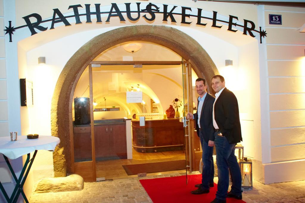 Rathauskeller Melk Hotel Exterior foto